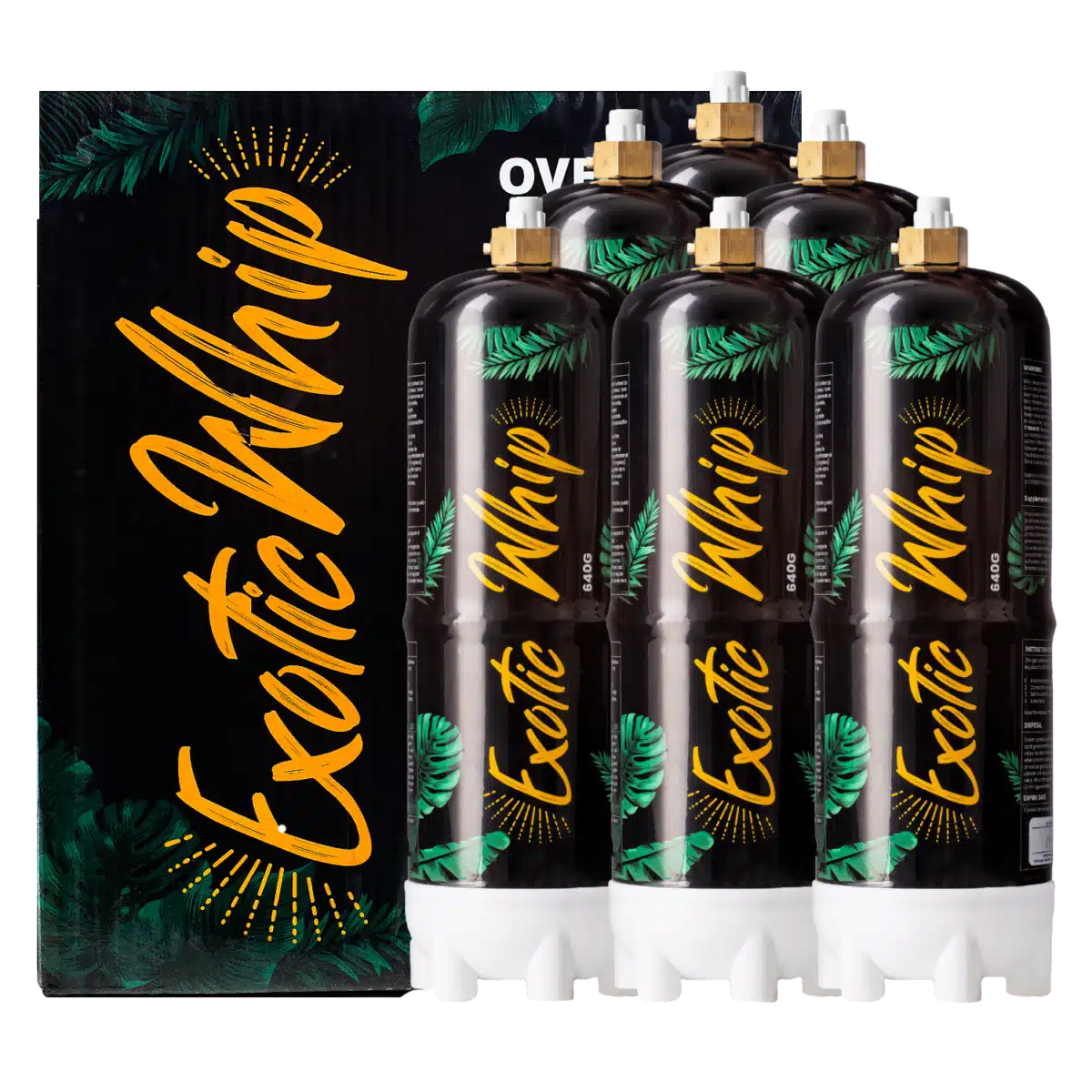 Whip Cream Chargers in a case of six