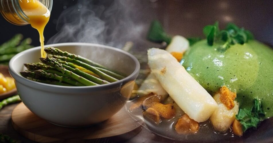 Recette de Mousse d’Asperges : Garniture Élégante pour Plats Gastronomiques