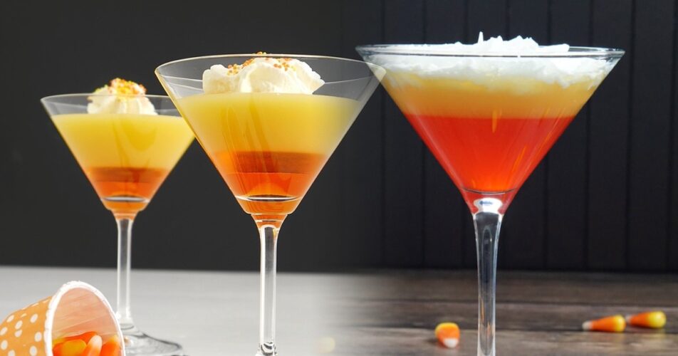Candy Corn Cocktail Recipe: Easy Layered Halloween Drink