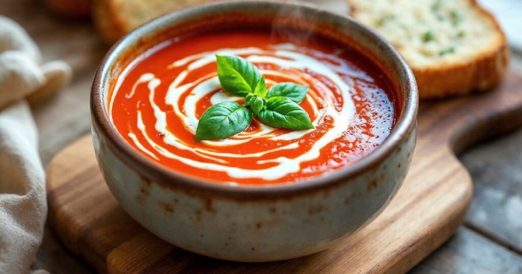 Conclusion Whipped Cream Tomato Soup