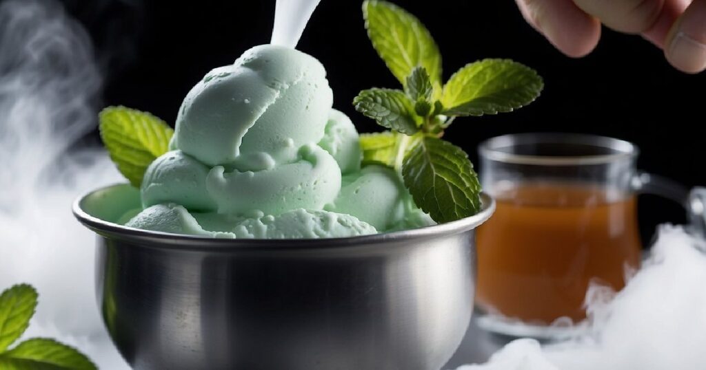 Crafting Your Nitro Mint Ice Cream