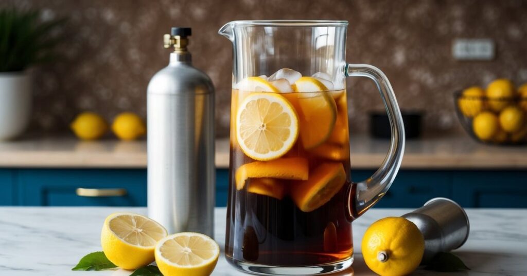 Creating Nitro Infused Iced Tea at Home