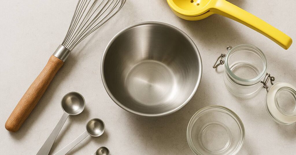 Essential Equipment for Making the Vinaigrette