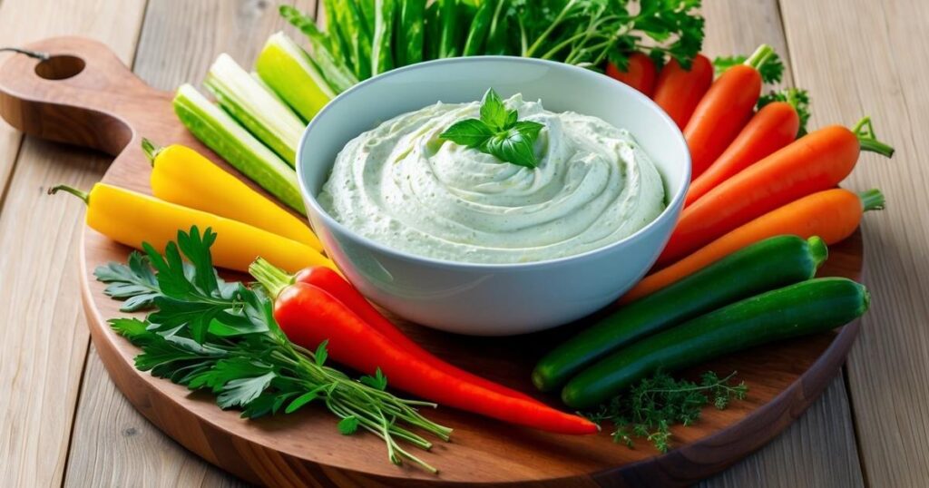 Essentials of Whipped Veggie Dip