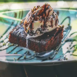 Guinness Brownies with Whipped Cream – Recipe