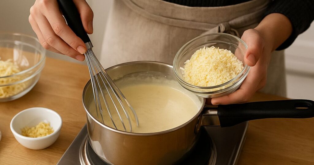 How to Make Whipped Cheesy Alfredo Sauce