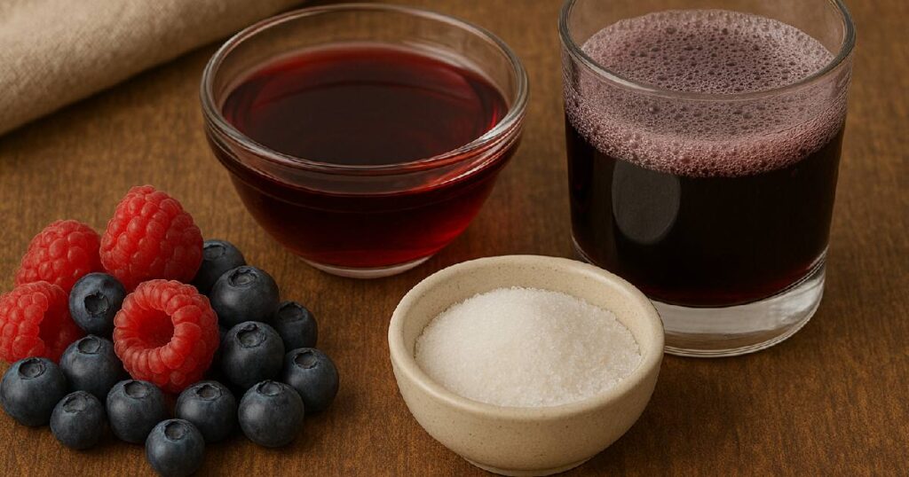 Ingredient Overview of Nitro Infused Berry Compote Sauce