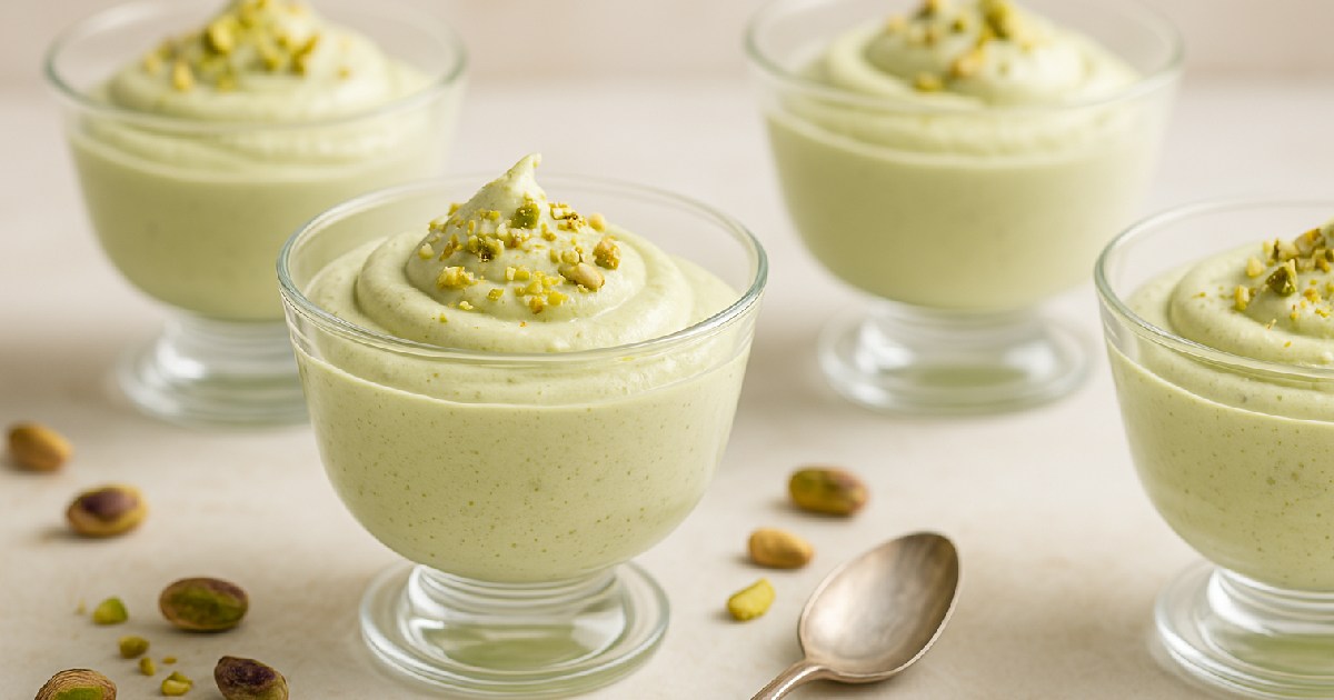 Pistachio Mousse Recipe – Light, Fluffy & Full of Flavor - Exotic Whip