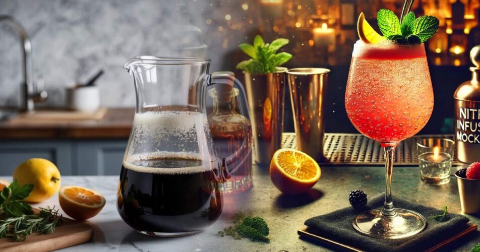 Nitro Infused Mocktail Recipe: Crafting Creamy Non-Alcoholic Beverages at Home