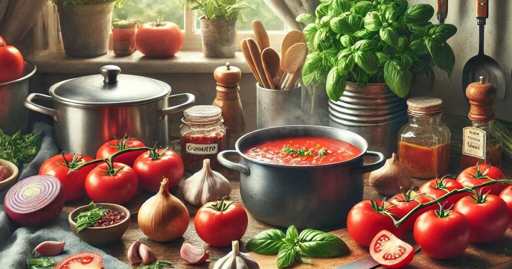 Preparation Essentials of Nitro Tomato Soup