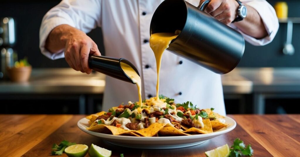 Preparing Your Toppings - Nitro Infused Nachos