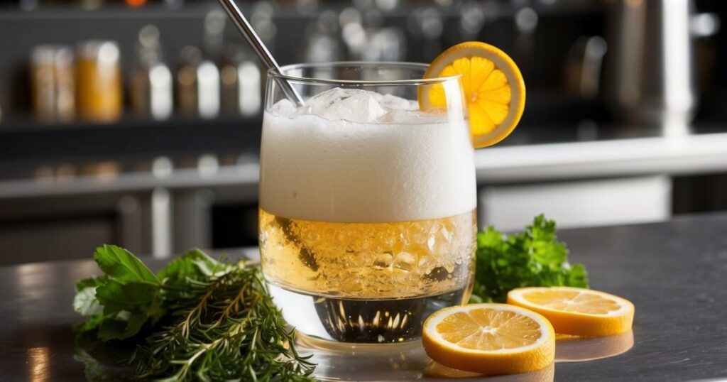Presentation and Serving Techniques - Nitro Infused Mocktail