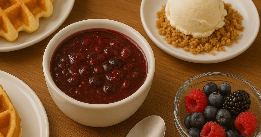 Serving Suggestions and Pairings of Nitro Infused Berry Compote
