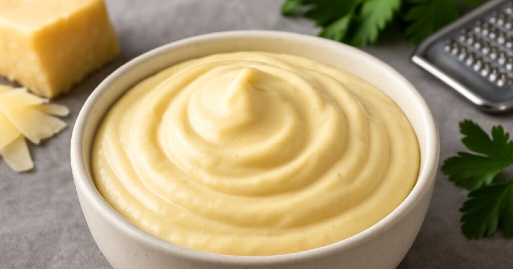 What Makes This Whipped Cheesy Alfredo Sauce So Special
