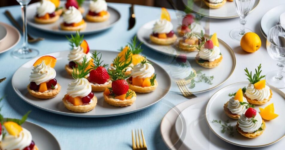 Receta de Canapés con Nata Montada: Perfectos Aperitivos de Fiesta