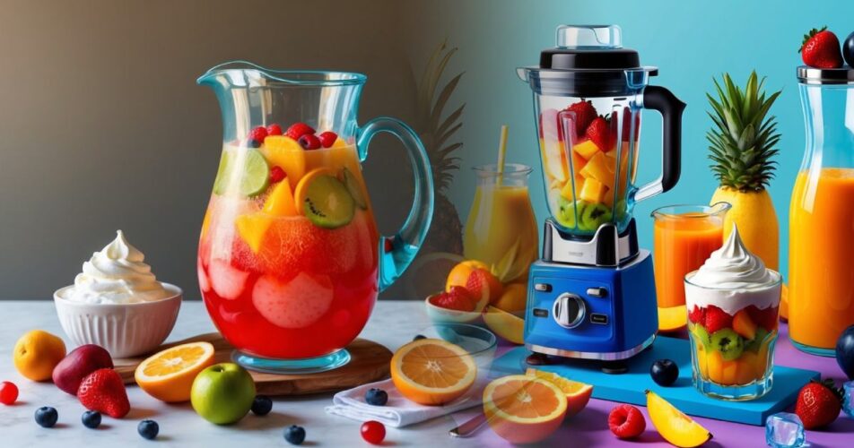 Receta de Ponche de Frutas Batido: Refrescante Bebida de Verano