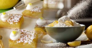 Rezept für Geschlagene Zitronenschnitten: Ein spritziger Leitfaden zur Zitrusperfektion