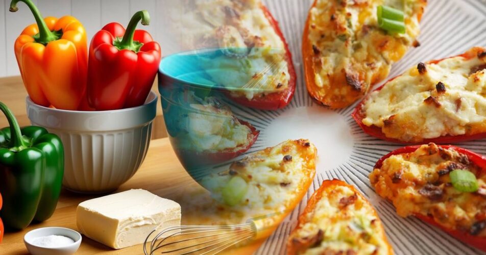Συνταγή για Γεμιστές Πιπεριές με Αφράτη Γέμιση: Ένα Απλό Γαστρονομικό Διαμάντι
