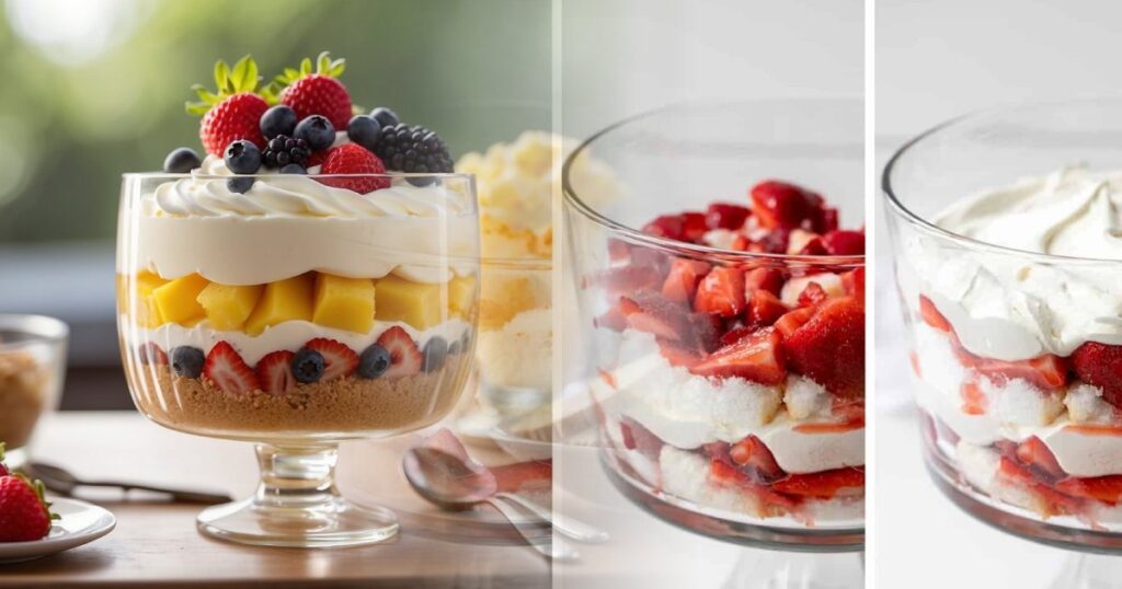 Montando y Presentando el Trifle - Trifle Batido