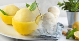 Receta de Sorbete de Limón con Nitrógeno: Un Giro Refrescante a un Postre Clásico