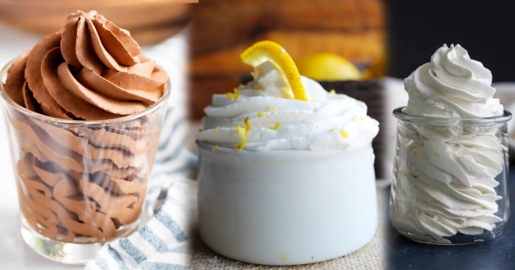 whipped cream flavors